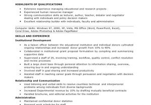 Resume format Word for Senior Management Position Resume for Project Manager Position