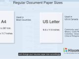 Resume format Word Size How to Change Paper Size In A Microsoft Word Resume