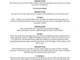 Resume Job Interview Dialogue Example Script for Tv Interview
