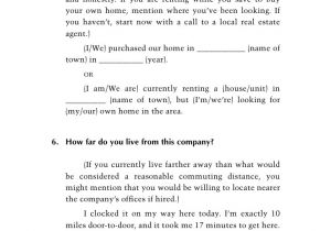 Resume Job Interview Dialogue Example the Completely Q A Job Interview Book