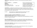 Resume Objective for Job Interview Resume Objective Statement for Teacher Http Www