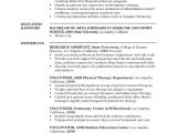 Resume Objective for Research Student Research assistant Resume Example Sample