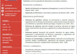 Resume Profesional De Enfermeria El Curriculum Perfecto Para Enfermeros 2019