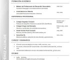 Resume Profesional De Enfermeria Modelo De Curriculum Vitae formal Modelo De Curriculum Vitae