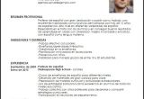 Resume Profesional En Español Modelo Curriculum Vitae Profesor De Espanol Spanish I