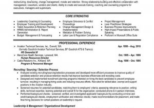 Resume Sample for Human Resource Position top Human Resources Resume Templates Samples