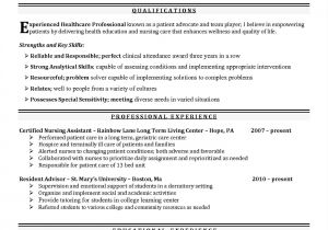 Resume Sample for Nurses Fresh Graduate New Graduate Nurse Resume Sidemcicek Com