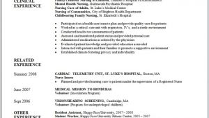 Resume Sample for Nurses Fresh Graduate Sample Nursing Resume New Graduate Nurse Nursing and