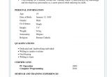 Resume Sample for Ojt Sample Resume for Ojt Student Information Technology