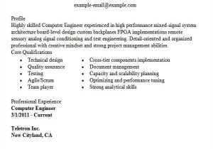 Resume Samples for Computer Engineering Students 30 Modern Engineering Resume Templates Free Premium