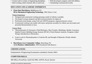 Resume Samples for Experienced Mechanical Engineers Experienced Mechanical Engineer Resume Doc Resume