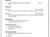 Resume Samples for High School Students Applying to College College Application Resume Examples for High School