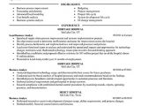 Resume Samples for It Company Amazing Business Resume Examples to Get You Hired Livecareer