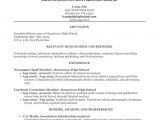 Resume Samples for Students In High School High School Resume Template 9 Free Word Excel Pdf