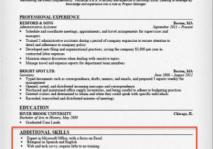 Resume Skills Sample Resume Skills Section 250 Skills for Your Resume