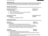 Resume Template English How to Write A Killer Resume for Getting Hired to Teach