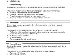 Resume Template for Caregiver Position 7 Sample Caregiver Resumes Sample Templates