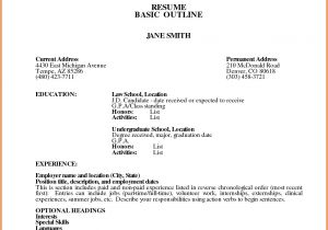 Resume Template for Recent High School Graduate 12 Unique Sample Resume for High School Graduate Resume
