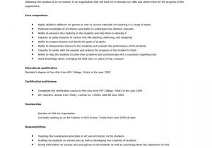 Resume Template for Teaching Job Resume for Teaching Jobs Best Letter Sample