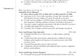 Resume Template Server Server Resume Free Excel Templates