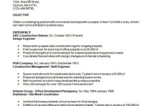 Resume Templates Construction Sample Construction Resume 5 Documents In Pdf Word