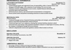 Resume Templates for Accountants Accountant Resume Sample and Tips Resume Genius