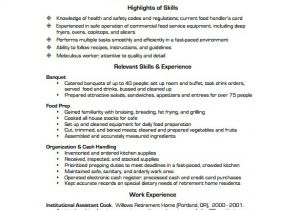 Resume Templates for Cooks Chef Resume Template 13 Free Word Excel Pdf Psd
