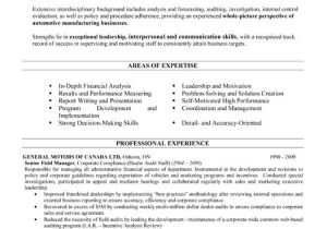 Resume Templates for Finance Professionals top Automotive Resume Templates Samples