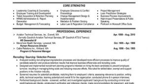 Resume Templates for Hr Professionals Senior Hr Professional Resume Template Premium Resume