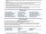 Resume Templates for Project Managers Experienced It Project Manager Resume Sample Monster Com