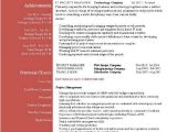 Resume Templates for Project Managers Project Manager Cv Template Construction Project