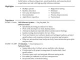 Resume Templates for Qa Tester Agile Practitioner Senior software Ba and Qa Analyst