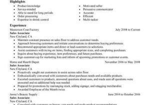 Resume Templates for Sales Positions 11 Amazing Sales Resume Examples Livecareer