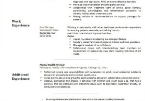 Resume Templates for social Workers social Worker Resume Examples Resume and Cover Letter
