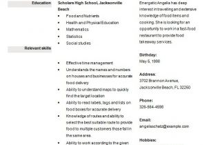Resume Templates for Students In High School 9 Sample High School Resume Templates Pdf Doc Free