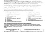 Resume with Achievements Sample Accomplishments On Resume Examples Najmlaemah Com