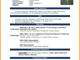 Resume with Photo In Word format 5 Cv Samples Word File Download theorynpractice