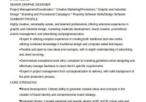 Resume Word format for Graphic Designer Graphic Designer Resume 7 Free Sample Example format
