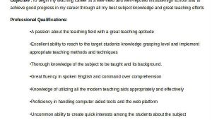 Resume Word format for Teaching Job Teacher Resume Sample 37 Free Word Pdf Documents
