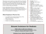 Resume Writing for Students Resume format Resume Writing for Students with Disabilities