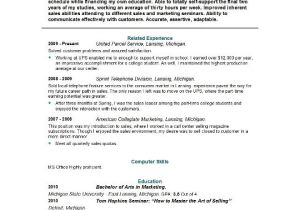 Resume Writing for Students Sample Resume for College Students Still In School