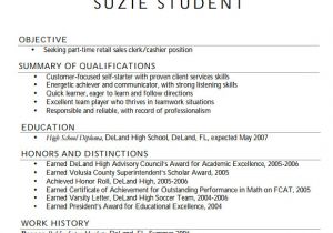 Resume Young Student Free 9 High School Resume Templates In Free Samples