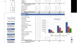 Retail Business Plan Template Excel Free Business Plan Template for Word and Excel