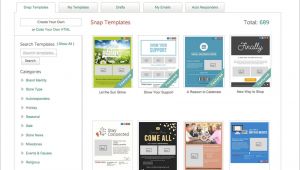 Retail Email Templates Retail Specific Email social Posts and Websites Snapretail
