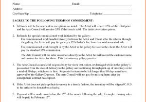 Retail Employment Contract Template Retail Consignment Agreement Gtld World Congress