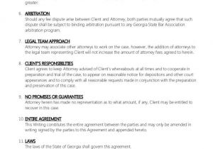 Retainer Contract Template Uk attorney Retainer Contract Property Damage Contingent