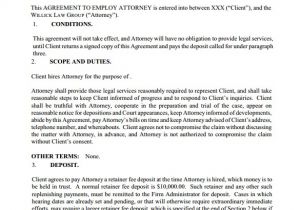 Retainer Proposal Template 10 Free Sample Retainer Agreement Templates Sample Templates