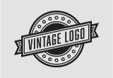 Retro Logo Template Psd the Vintage Logo Template Psd Logo Templates Creative