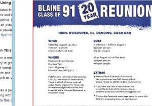Reunion Flyer Template Free 5 High School Reunion Flyer Templates Af Templates