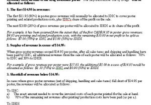 Revenue Sharing Contract Template Revenue Sharing Agreement Sample format for A Typical